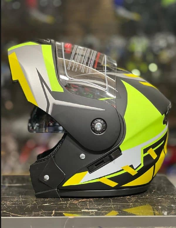 ozone branded flipup 3 in 1 helmet for motorcycle 13