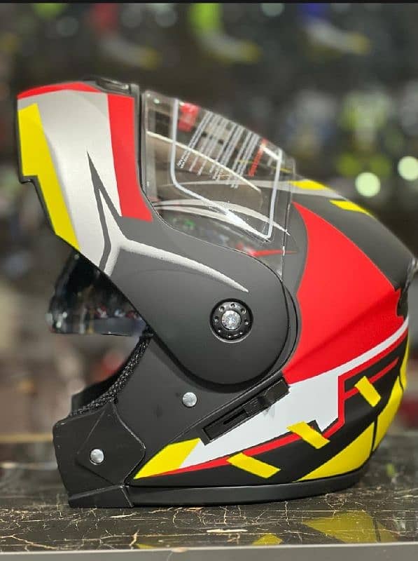 ozone branded flipup 3 in 1 helmet for motorcycle 14