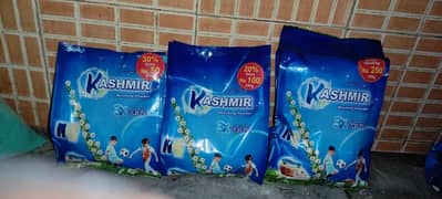 Kashmir Washing Powder & Kashmir Max Shine liquids