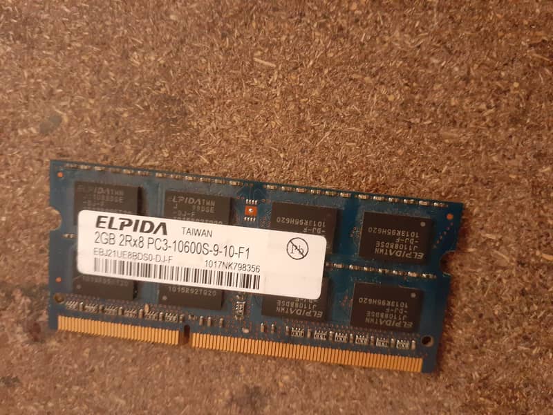 2GB  DD3 Laptop Ram 1