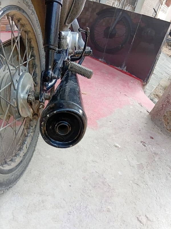 Honda 125 Type Silencer For Cd 70 Bike 4