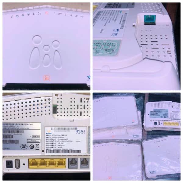 Fiber Wifi Router Xpon used 0