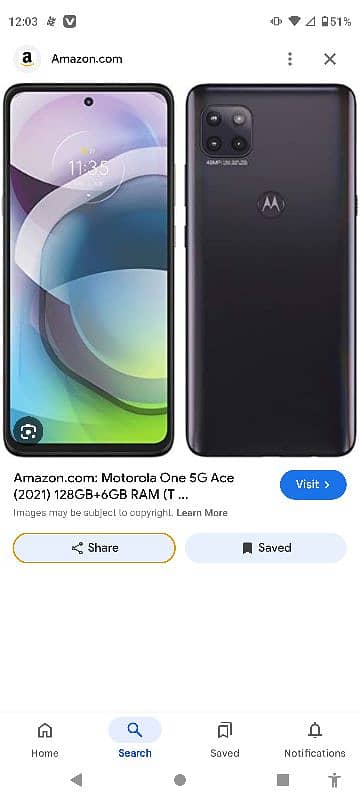 Motorola 5g one ace 3