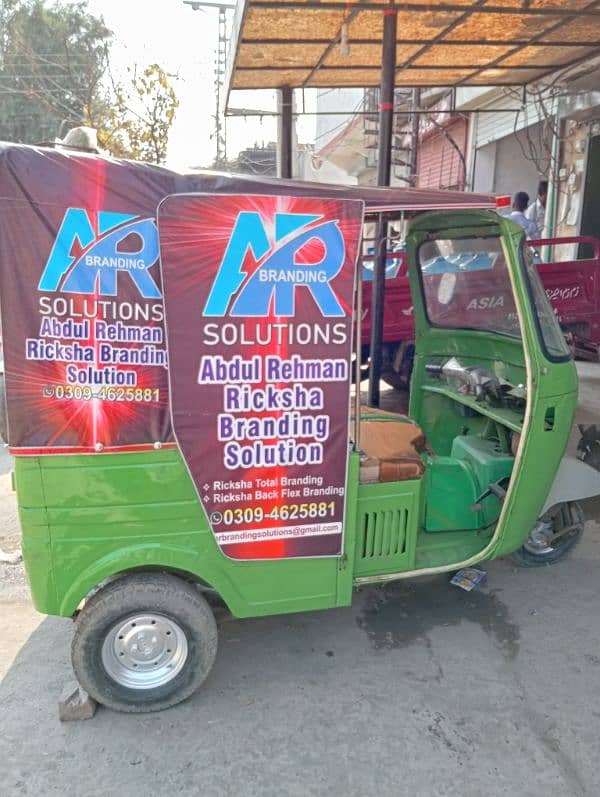 new Asia auto rickshaw model 4