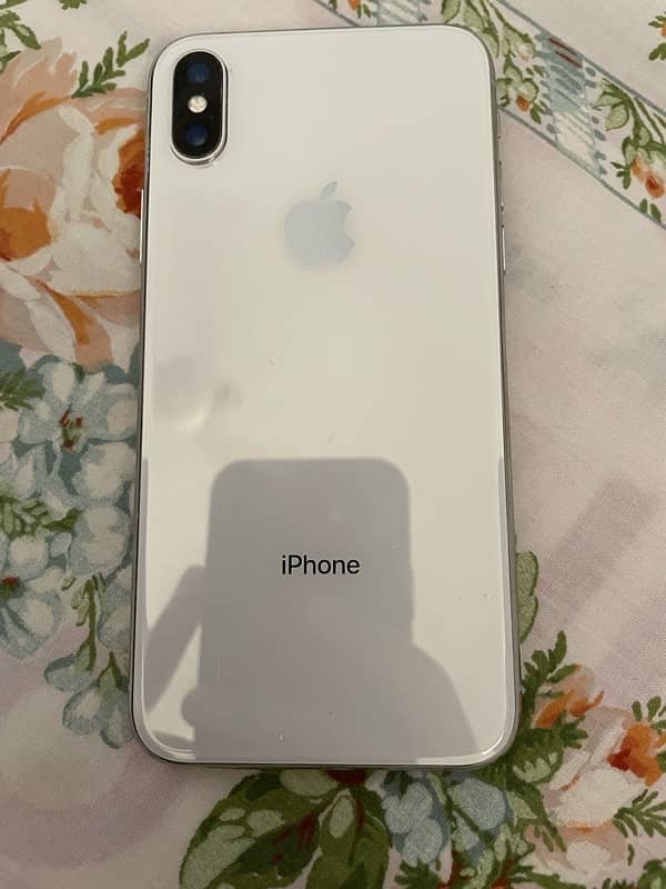 iPhone X 256 gb pta approved gx panal Face ID issue battery good 0