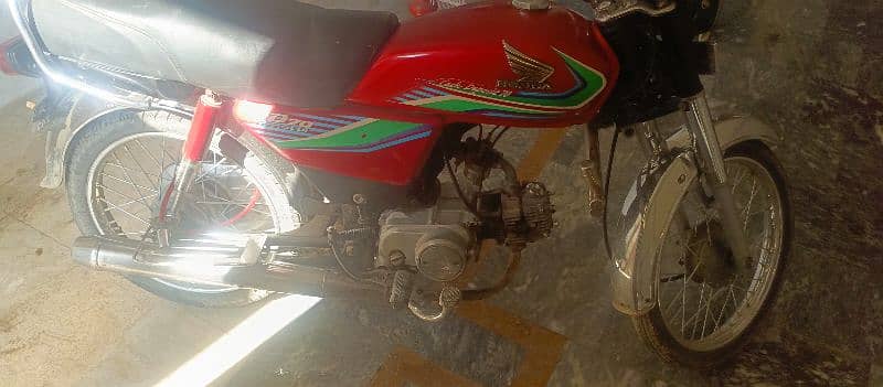 honda CD 70 good condition bike 1