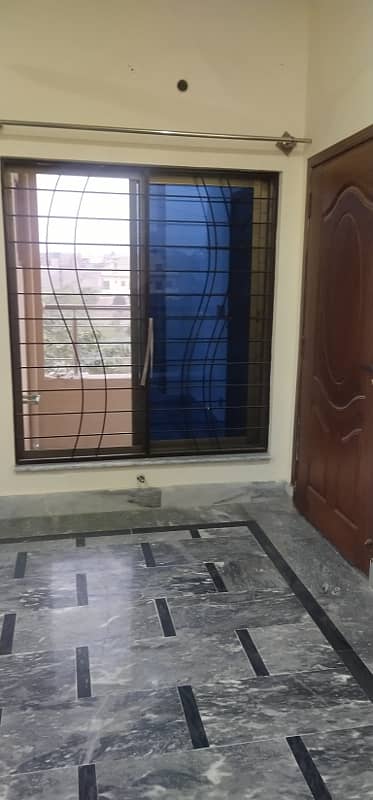 Near Wapda town Punjab university society 5 mrla brand new upper portion for rent 10