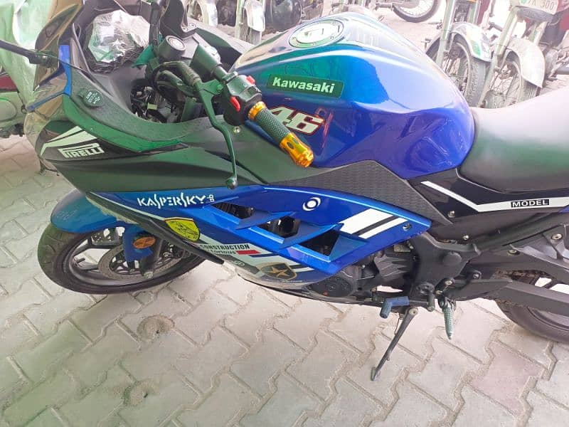 kawasaki bike like New bike 250cc 2024 4