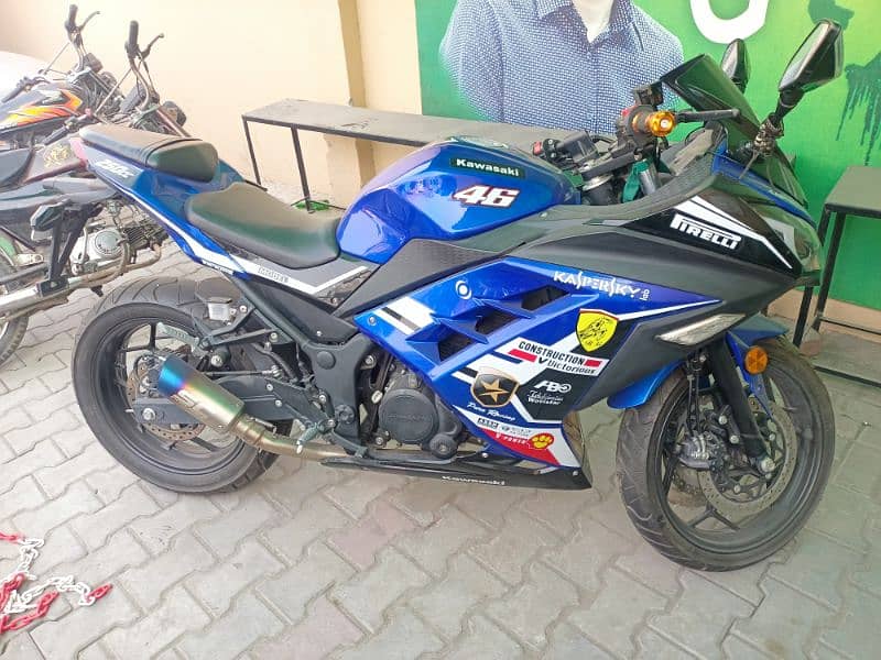 kawasaki bike like New bike 250cc 2024 7