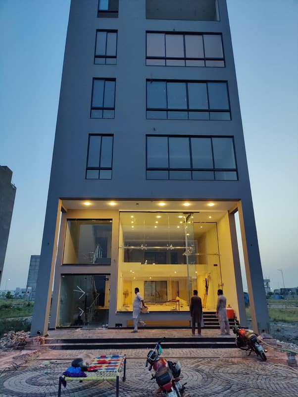 Dha Phase 7 Brand New 8 Marla commercial Building 7 Floors 2