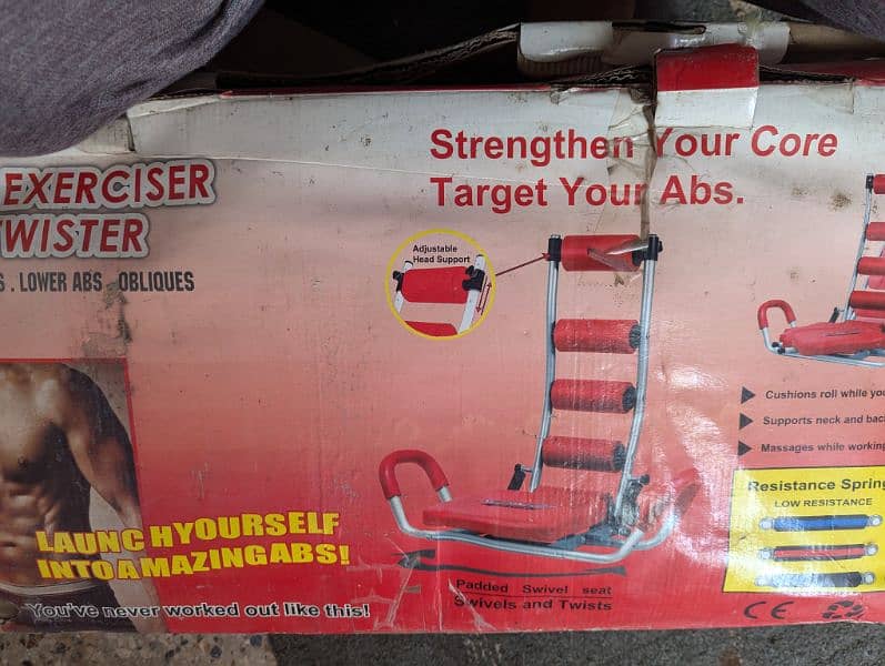 Never used Abs excersizer machine 1