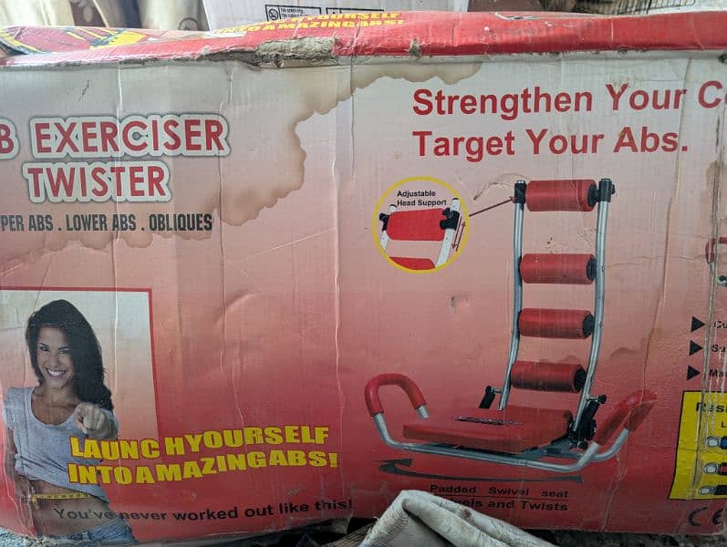 Never used Abs excersizer machine 2