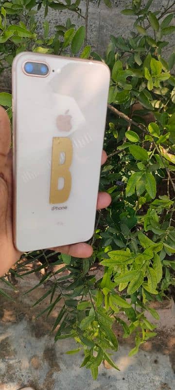 iphone8plus PTA approved 64gp all ok mobile only LCD glass change 0