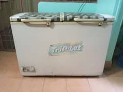 Good condition fridge and deep freezer