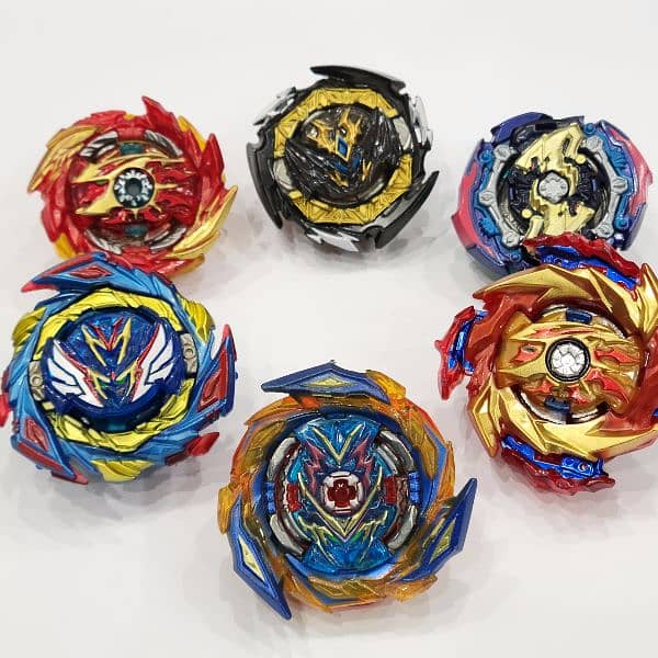 Beyblade Metal Fight Burst Fusion 4D Rapidity Spin Top 4