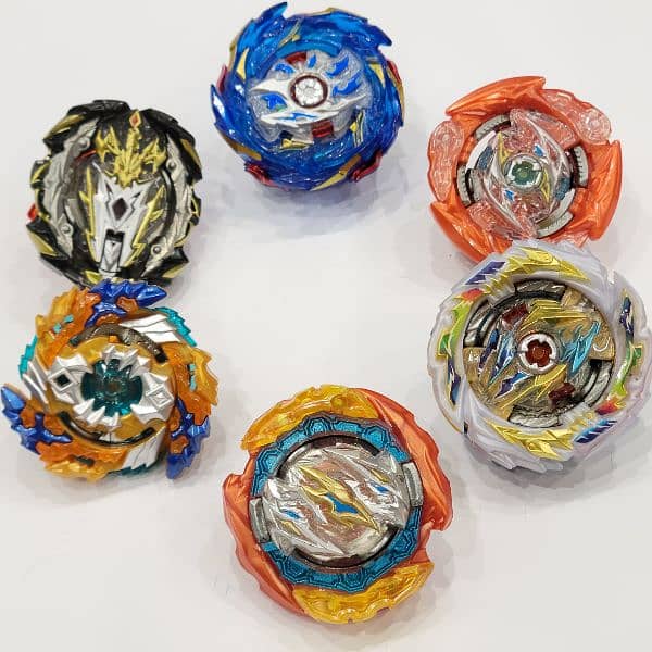 Beyblade Metal Fight Burst Fusion 4D Rapidity Spin Top 6