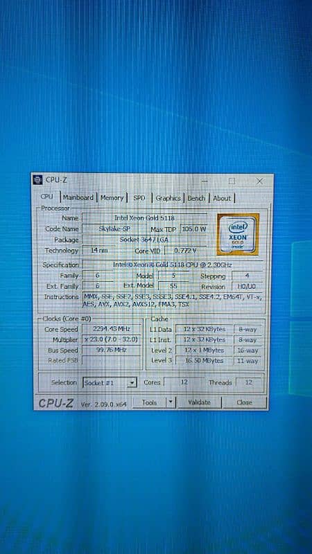 Dell Precision 7820 xeon Gold/64gb ram 3