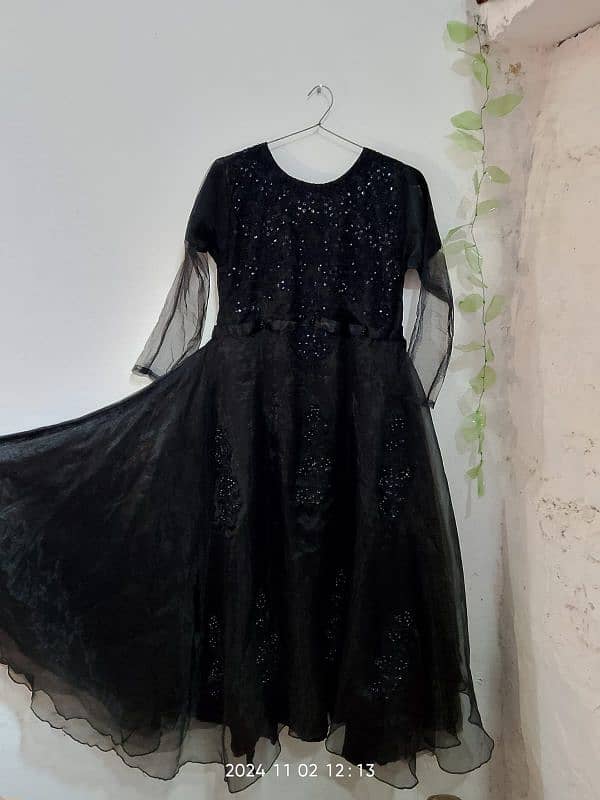 Girls Fairy frock  #used#frock #stitched #longfrock#black 0