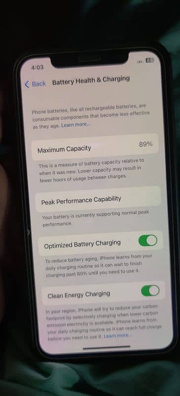 I phone x waterpack 64gb 89 battery health 03114128864 4