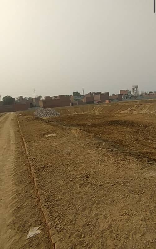 Al Hussain Villas 3 Marla Residential Plots with Possession on 50% Payment near Ferozpur road 7