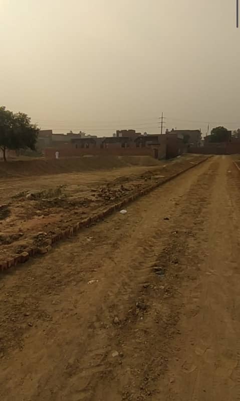 Al Hussain Villas 3 Marla Residential Plots with Possession on 50% Payment near Ferozpur road 8