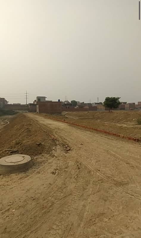 Al Hussain Villas 3 Marla Residential Plots with Possession on 50% Payment near Ferozpur road 9