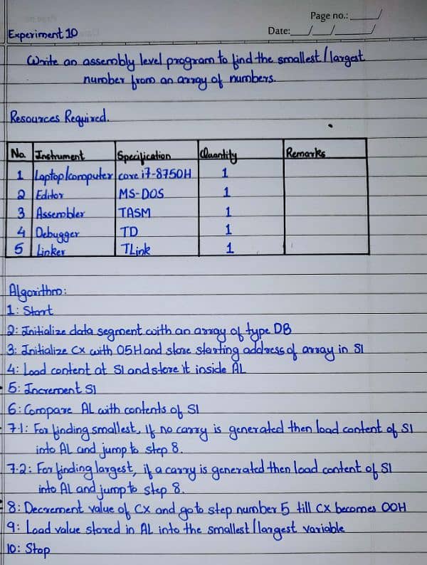 Handwriting Assignment Work 0