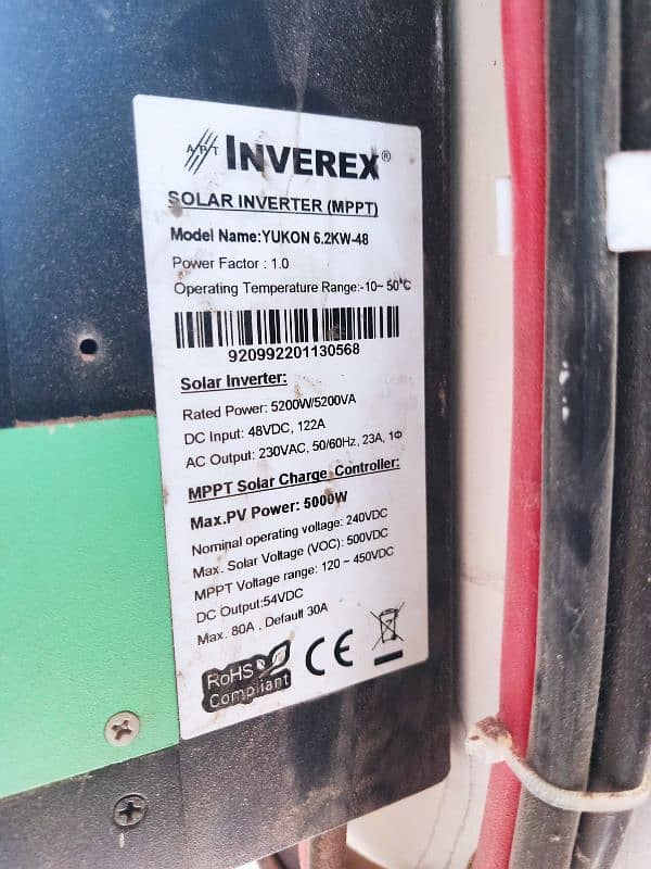 inverx 5.2 KW inverter 0