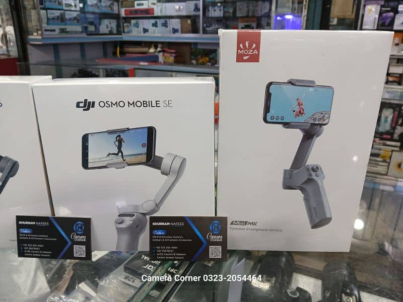 Best Gimble Dji OM6 and Zhiyun Q3 and Moza MX  3 axis 2