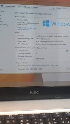 NEC, Core i5, 3rd Generation, 4GB RAM, 320 GB HDD