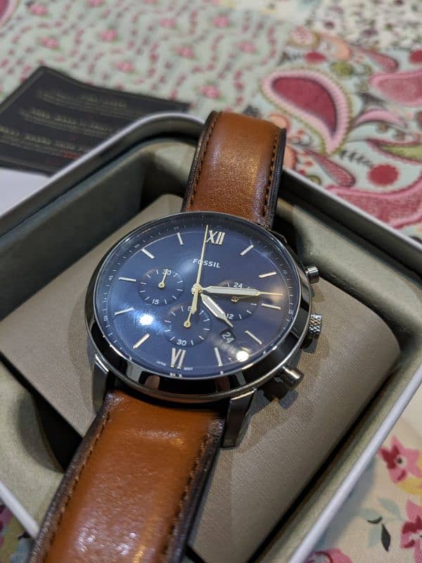 fossil watch (neutra chronograph) (brand new) 3