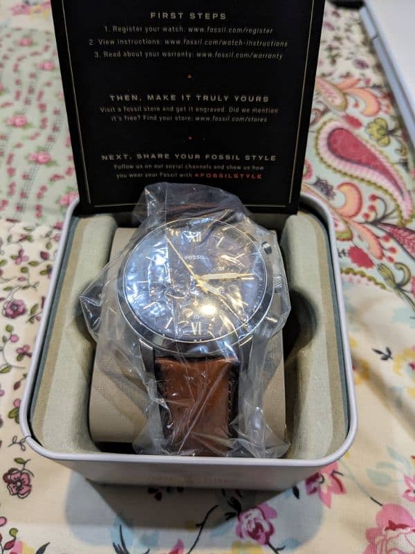 fossil watch (neutra chronograph) (brand new) 4