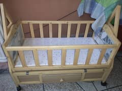 baby cott and swing for sale