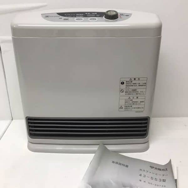 JAPANESE GAS HEATER 1.7 KW RS 13000 2.4 KW RS 17000 5