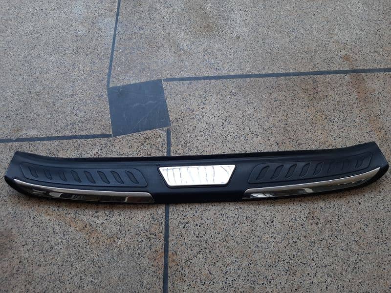 Toyota Corolla Rear Bumper Anti-Scratch Protector (Sill Patti) 1