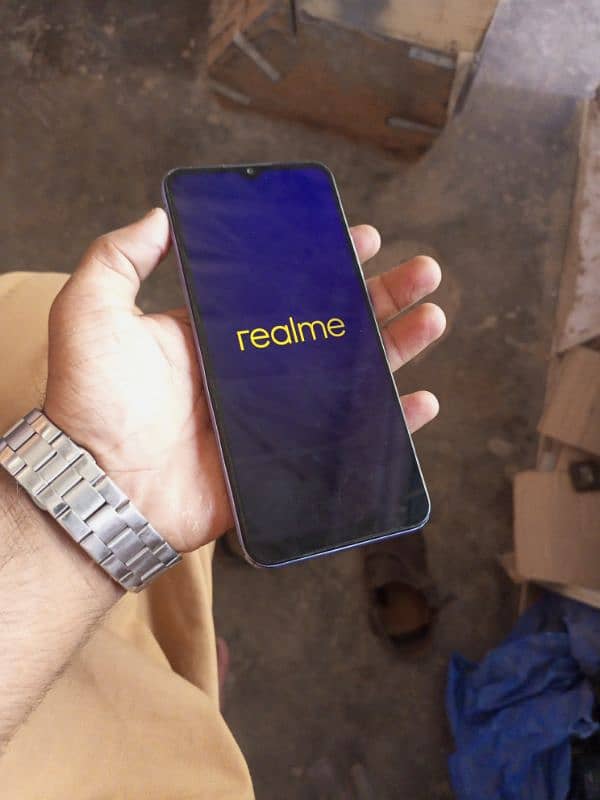 realme c25 4 GB 128 GB box charger  and 10by 9 conditions all okay ha 3