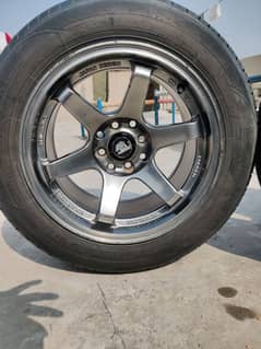 195/65/R15 alloy rim and tyre