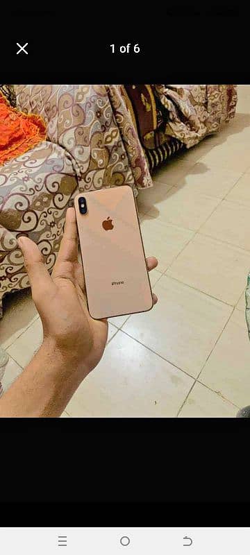 iPhone XS Max PTA Pro 256 GB with box03704680135 WhatsApp 0