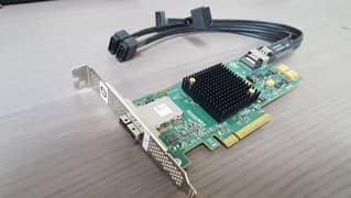 LSI SAS 9217-4i4e 8-port RAID CARD