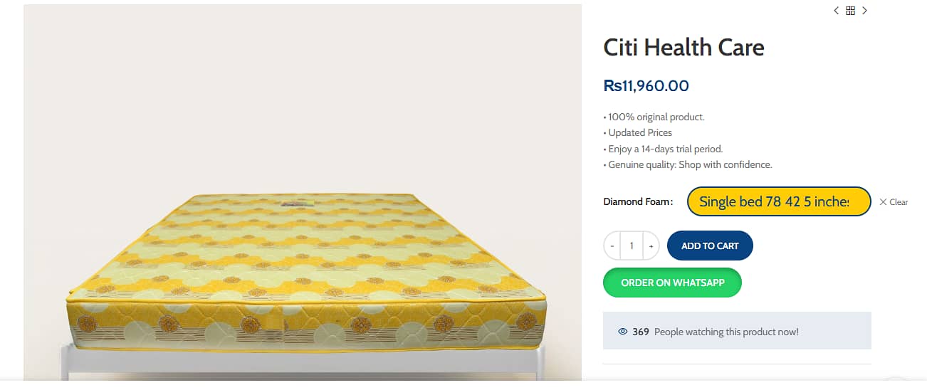 Citi Health Care Foam 0