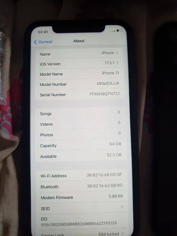 I phone 11 64 gb jv . . new original. . 1