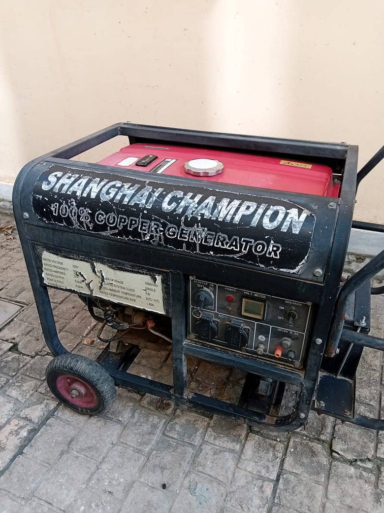 shanghai champion petrol and gas generator 4