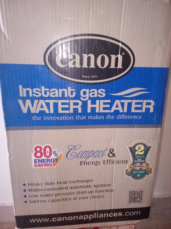 CANON gas instant geyser 0