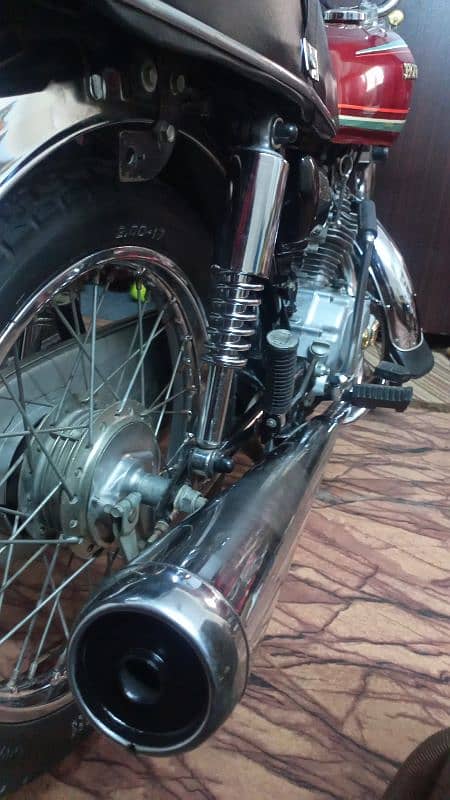 Honda CG125 2011 Model Rawalpindi Num antique Downmodel Motorcycle 16