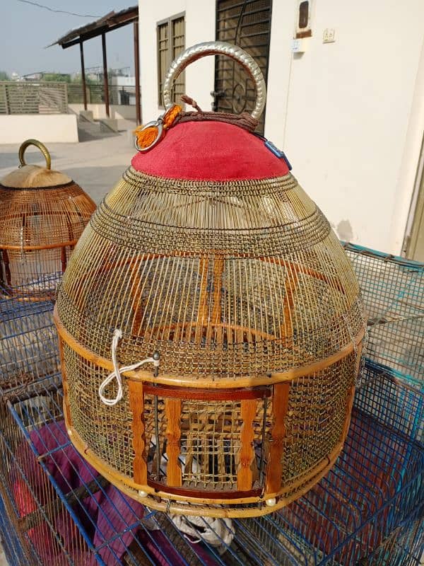 cages for birds in good condition. 6