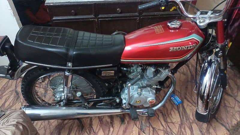 Honda CG125 2011 Model Rawalpindi Num antique Downmodel Motorcycle 17