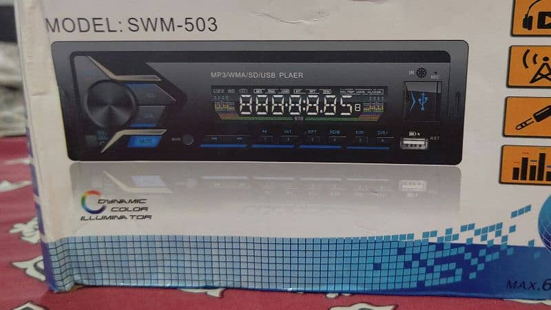 Car MP3 player Model:SWM-503 phone No:03164055534 6