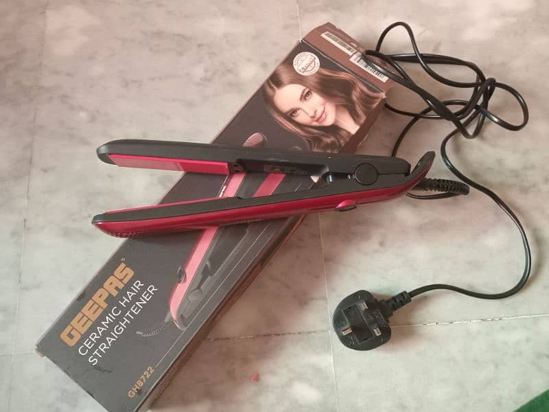 New Geepas straightener 1