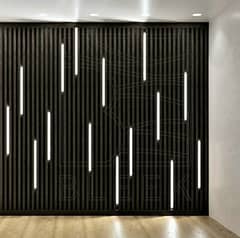 PvC Panels/ WPC Fluted panel / media wall /Hard panel/wallpaper