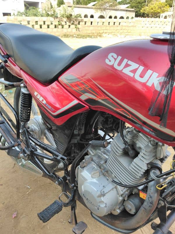 Suzuki Gd 110 disk brake original condition 12